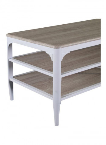 Cooper TV Unit Brown/White 150x45x60centimeter