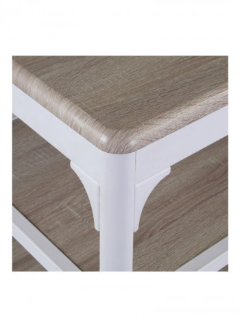 Cooper TV Unit Brown/White 150x45x60centimeter