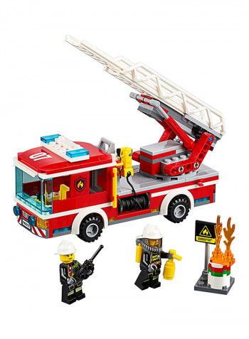 214-Piece City Fire Ladder Truck Buiding Set 60107