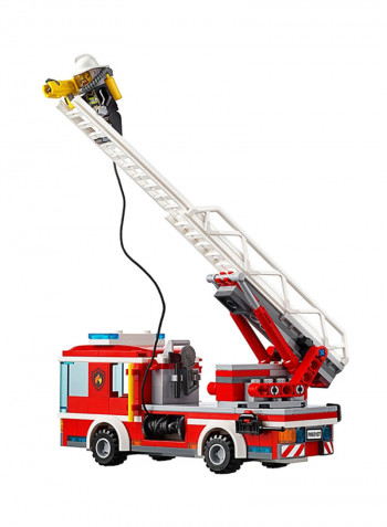 214-Piece City Fire Ladder Truck Buiding Set 60107