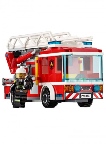 214-Piece City Fire Ladder Truck Buiding Set 60107