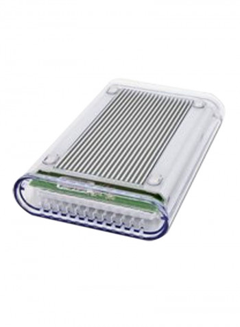 Mercury On-The-Go Pro Storage Solution Drive 500GB Clear/Blue