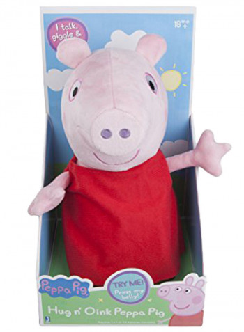 Hug N' Oink Peppa Pig Plush Toy