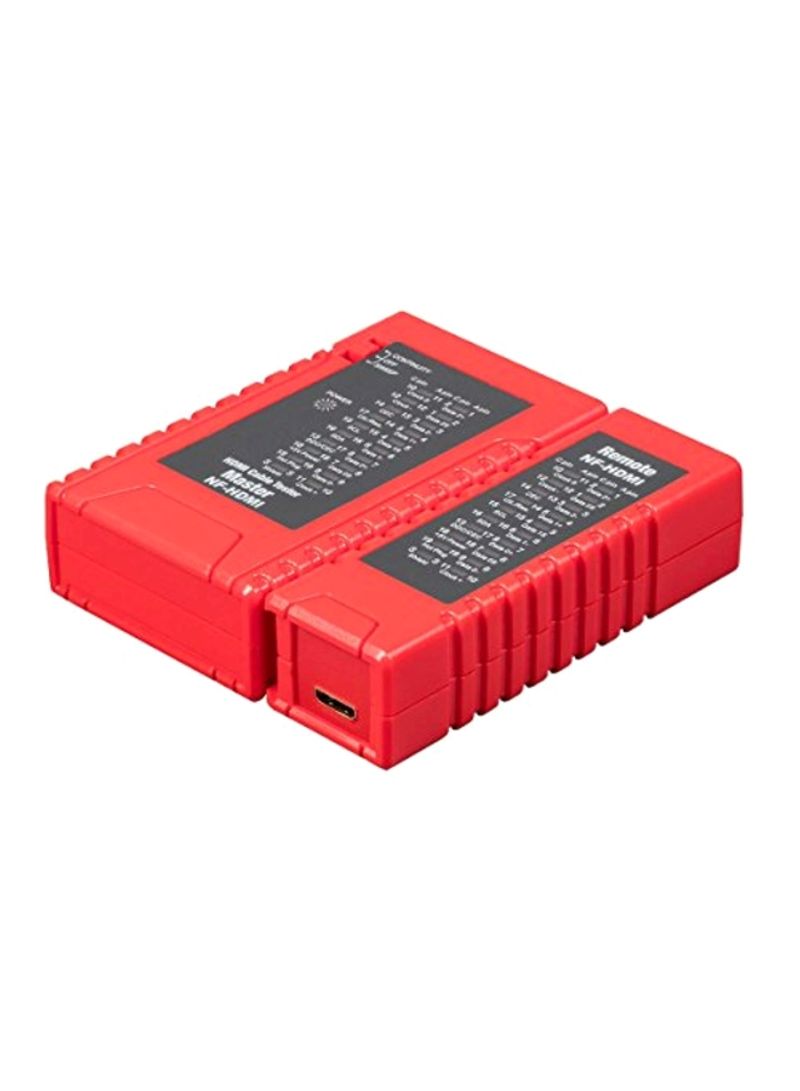 HDMI Signal Tester Red/Black 6.5x4.6x1.6inch