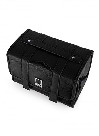 Roll Up Hanging Cosmetic Bag Black