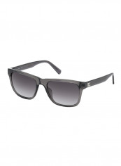 Men's Rectangular Sunglasses - Lens Size: 55 mm