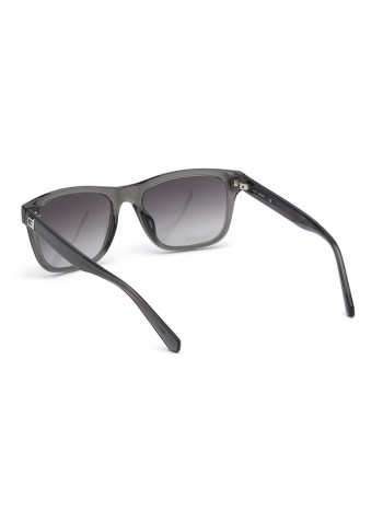 Men's Rectangular Sunglasses - Lens Size: 55 mm