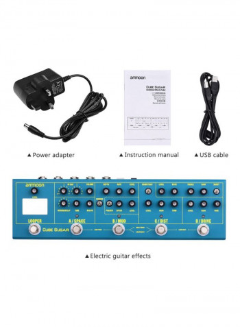 Cube Sugar Combined Effects Pedal