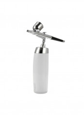 Portable Spray Pen Airbrush White/Silver 20x7x18centimeter