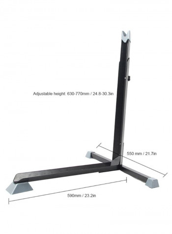 T Hanging Vertical Display Stand Bicycle 63x25x36cm