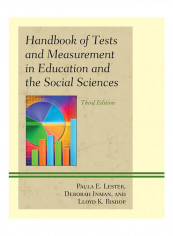Handbook Of Tests And Measurement In Education And The Social Sciences Paperback 3