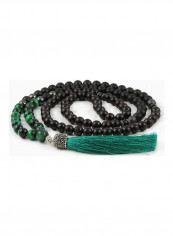 Tiger's Eye & Ebony Tree Mala
