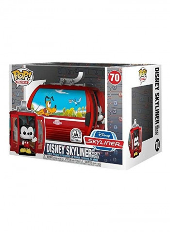 2-Piece Skyliner And Mickey Mouse Vinyl Figure Set
