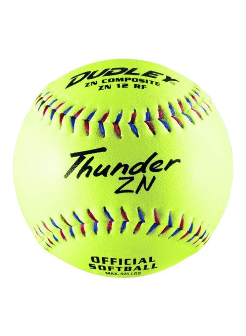 Pack Of 12 Slow Pitch Composite Soft Ball 12inch