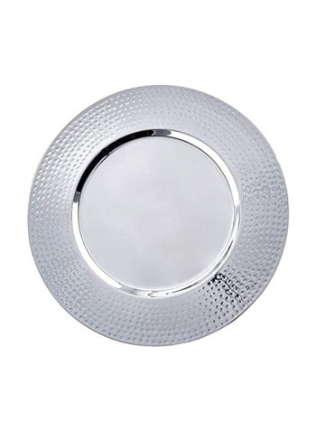 Stainless Steel Charger Plates Silver 16inch