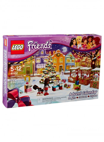 233-Piece Friends Advanced Calendar Building Kit 41102