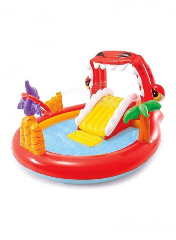 Inflated Happy Dino Play Center 102x65x42inch