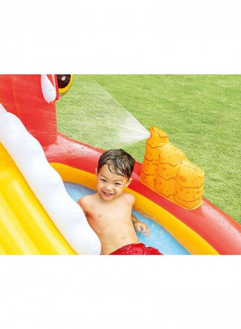 Inflated Happy Dino Play Center 102x65x42inch