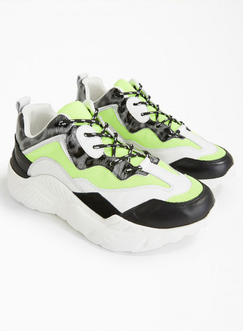 Comfortable Antonia Sneakers Neon Yellow