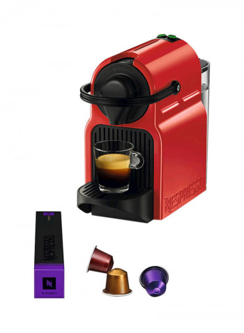 Inissia Coffee Machine C40-ME-RE-NE Red