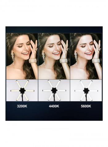 6 Tubes Stick Beauty Light Black/White