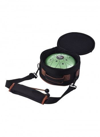 8-Tone Steel Tongue Drum with Carry Bag