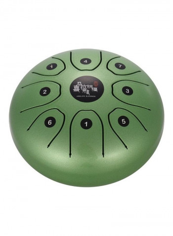 8-Tone Steel Tongue Drum with Carry Bag