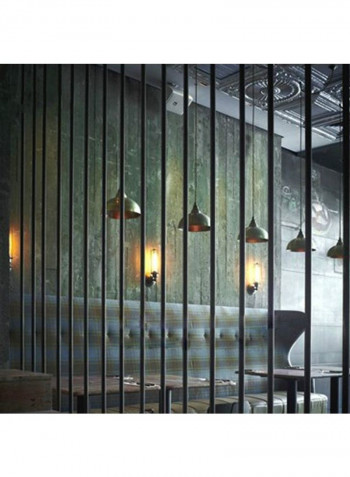 Simple Personality Creative Retro Wall Light Black
