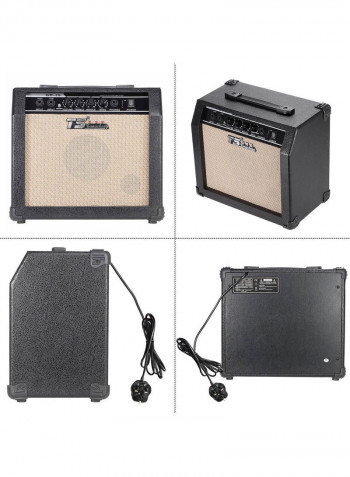 GT-15 Professional 3-Band EQ 2-Channel Electric Guitar Amplifier Distortion