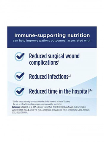 Pack Of 15 Surgery Immunonutrition Shake