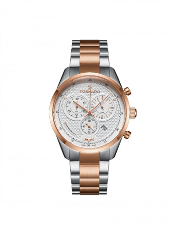Men's Stainless Steel Chronograph Watch T20103-KBKW