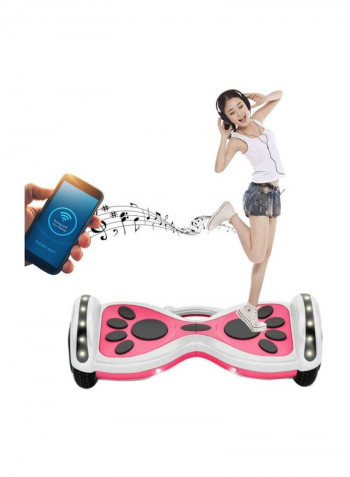 Self Balancing Electric Hoverboard With LED Light