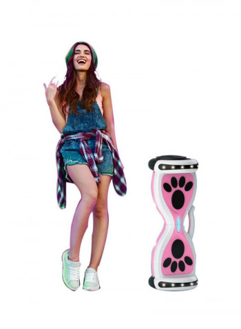 Self Balancing Electric Hoverboard With LED Light