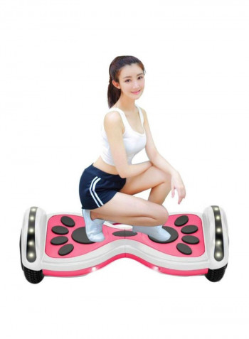 Self Balancing Electric Hoverboard With LED Light