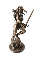 Red Sonja By Amanda Conner Bronze Limited Edition Statue 9x6x5inch