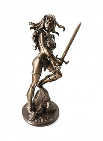 Red Sonja By Amanda Conner Bronze Limited Edition Statue 9x6x5inch