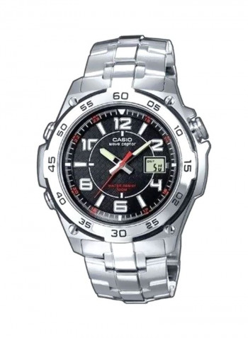 Men's Wave Ceptor Water Resistant Analog Watch Wvq-143DE-1AVER