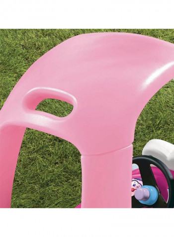 Rosy Cozy Coupe Ride On Toy 29.50x16.5x33.5inch