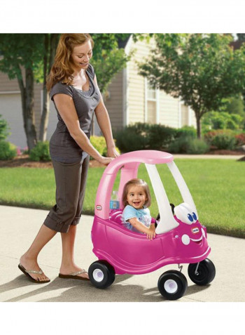 Rosy Cozy Coupe Ride On Toy 29.50x16.5x33.5inch