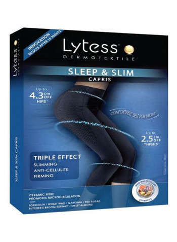 Sleep And Slim Capris L/XL