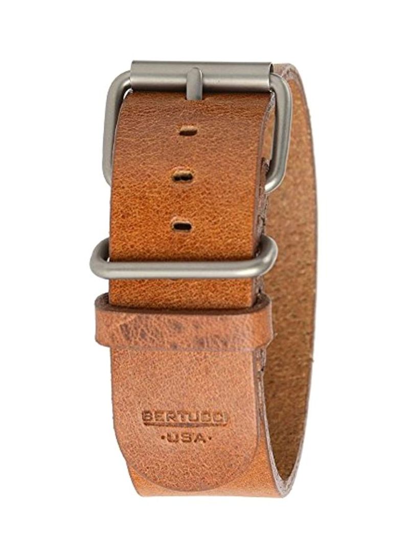 Men's D-Type Heritage Scotch Leather Watch Band B-190H