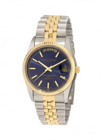 Men's Paris Stainless Steel Analog Watch 3401