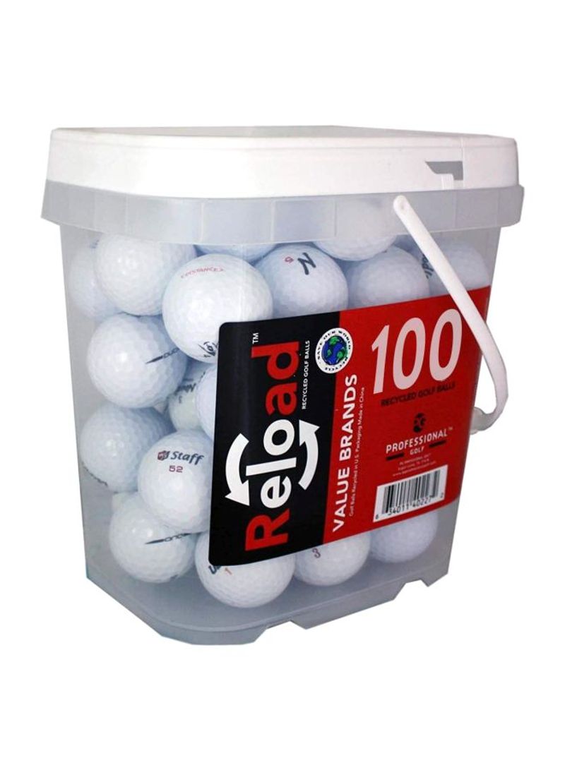 100-Piece Golf Balls