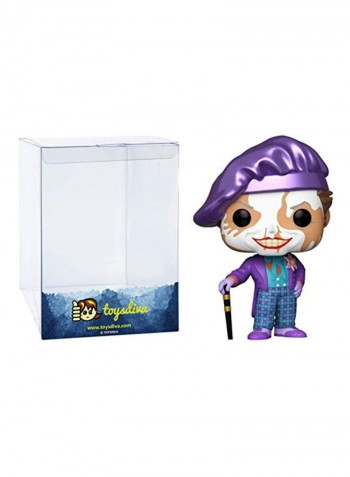 The Joker Heroes Vinyl Figure With Graphic Protector 4x7inch