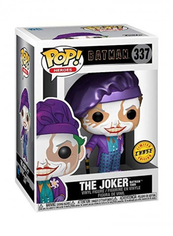 The Joker Heroes Vinyl Figure With Graphic Protector 4x7inch