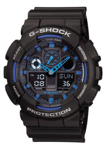 Men's Analog/Digital Speed Indicator Watch GA100-1A2