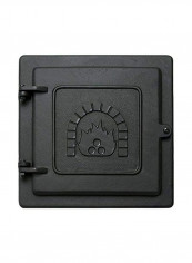 Cast Iron Cleanout Door Black reviews Cast Iron Cleanout Door Black