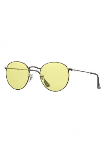 Classic Round Sunglasses - Lens Size: 50 mm