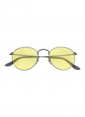 Classic Round Sunglasses - Lens Size: 53 mm