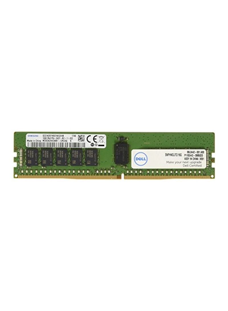 RDIMM DDR4 RAM Module 16GB Green